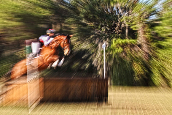 blurry bay over jump