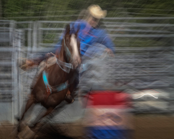 going around the barrel