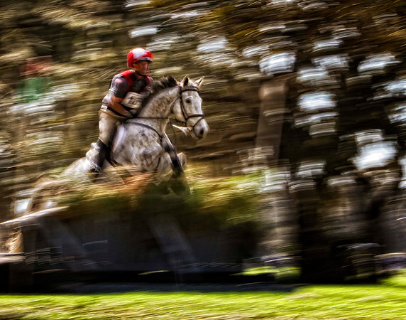 man jumping under oaks se