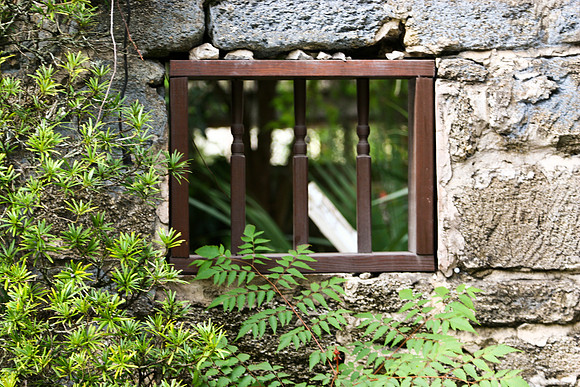 wall with window