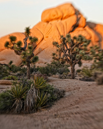 glowing rock