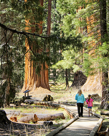 MIchelle and Cathy on walkway cropped